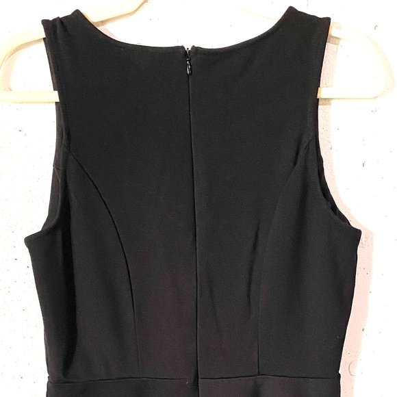 Mauirces, EUC, Little Black Dress, A Line, Scalloped V Neck, Empire Waist, Med - Picture 8 of 13